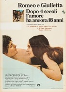 Romeo and Juliet - Italian Movie Poster (xs thumbnail)