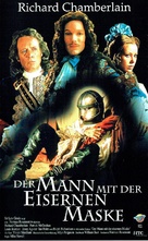 The Man in the Iron Mask - German VHS movie cover (xs thumbnail)