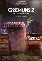 Gremlins 2: The New Batch - Swedish Movie Poster (xs thumbnail)