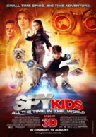 Spy Kids: All the Time in the World in 4D - Malaysian Movie Poster (xs thumbnail)
