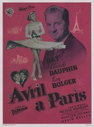 April in Paris - French Movie Poster (xs thumbnail)
