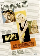 The Misfits - German Movie Poster (xs thumbnail)