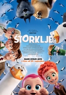 Storks - Slovenian Movie Poster (xs thumbnail)