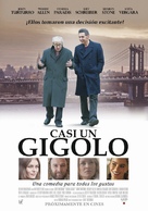 Fading Gigolo - Chilean Movie Poster (xs thumbnail)
