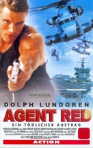 Agent Red - German VHS movie cover (xs thumbnail)