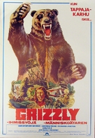 Grizzly - Finnish Movie Poster (xs thumbnail)