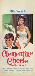 Cl&eacute;mentine ch&eacute;rie - Italian Movie Poster (xs thumbnail)