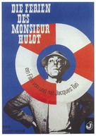Les vacances de Monsieur Hulot - German Movie Poster (xs thumbnail)