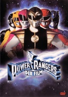 Mighty Morphin Power Rangers: The Movie - German DVD movie cover (xs thumbnail)