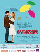 Les parapluies de Cherbourg - French Movie Poster (xs thumbnail)