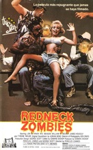 Redneck Zombies - Spanish VHS movie cover (xs thumbnail)