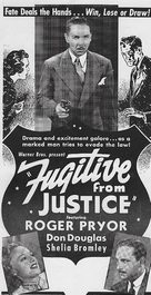 A Fugitive from Justice - Movie Poster (xs thumbnail)