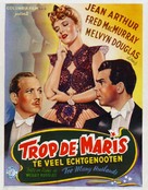 Too Many Husbands - Belgian Movie Poster (xs thumbnail)