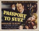 Passport to Suez - Movie Poster (xs thumbnail)