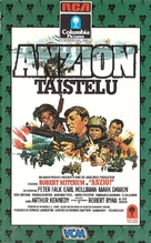 Lo Sbarco di Anzio - Finnish VHS movie cover (xs thumbnail)