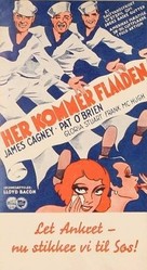 Here Comes the Navy - Danish Movie Poster (xs thumbnail)
