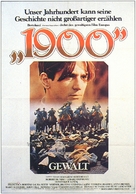 Novecento - German Movie Poster (xs thumbnail)