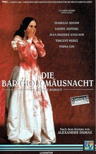 La reine Margot - German VHS movie cover (xs thumbnail)