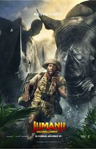 Jumanji: Welcome to the Jungle - Indian Movie Poster (xs thumbnail)