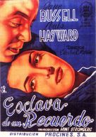 Young Widow - Spanish Movie Poster (xs thumbnail)