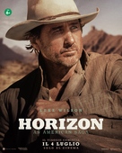 Horizon: An American Saga - Italian Movie Poster (xs thumbnail)