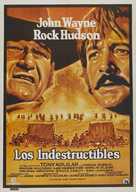 The Undefeated - Spanish Movie Poster (xs thumbnail)