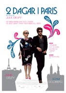 2 Days in Paris - Swedish Movie Poster (xs thumbnail)