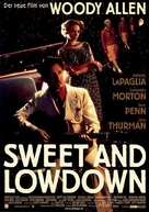Sweet and Lowdown - German Movie Poster (xs thumbnail)