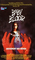 Baby Blood - German VHS movie cover (xs thumbnail)