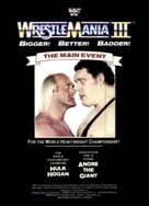 WrestleMania III - Movie Poster (xs thumbnail)