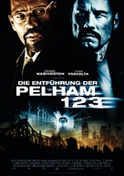 The Taking of Pelham 1 2 3 - German Movie Poster (xs thumbnail)