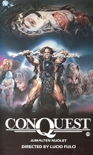 Conquest - Finnish VHS movie cover (xs thumbnail)