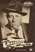 Maigret tend un pi&egrave;ge - German poster (xs thumbnail)