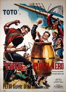 Tot&ograve; contro il pirata nero - Italian Movie Poster (xs thumbnail)