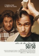 50/50 - Belgian Movie Poster (xs thumbnail)