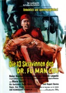 The Brides of Fu Manchu - German Movie Poster (xs thumbnail)