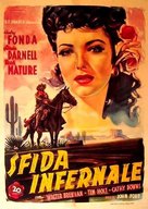 My Darling Clementine - Italian Movie Poster (xs thumbnail)