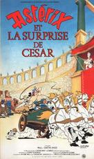 Ast&eacute;rix et la surprise de C&eacute;sar - French VHS movie cover (xs thumbnail)