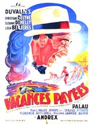 Vacances pay&eacute;es - French Movie Poster (xs thumbnail)