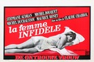 La femme infid&egrave;le - Belgian Movie Poster (xs thumbnail)
