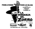 La venganza del Zorro - Spanish poster (xs thumbnail)