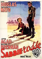 Along the Great Divide - Italian Movie Poster (xs thumbnail)