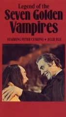 The Legend of the 7 Golden Vampires - VHS movie cover (xs thumbnail)