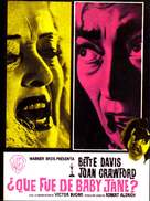 What Ever Happened to Baby Jane? - Spanish Movie Poster (xs thumbnail)