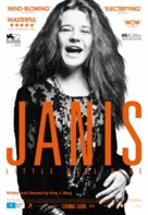 Janis: Little Girl Blue - Australian Movie Poster (xs thumbnail)