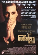 The Godfather: Part III - Swedish Movie Poster (xs thumbnail)