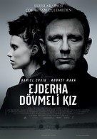 The Girl with the Dragon Tattoo - Turkish Movie Poster (xs thumbnail)