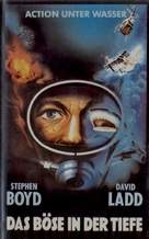 Evil in the Deep - German VHS movie cover (xs thumbnail)