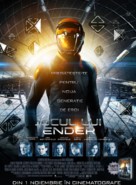 Ender&#039;s Game - Romanian Movie Poster (xs thumbnail)