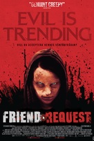 Friend Request - German Movie Poster (xs thumbnail)